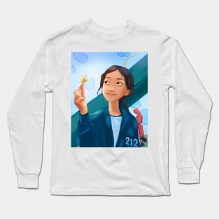 Player 212 Squid game Han Mi-Nyeo Long Sleeve T-Shirt